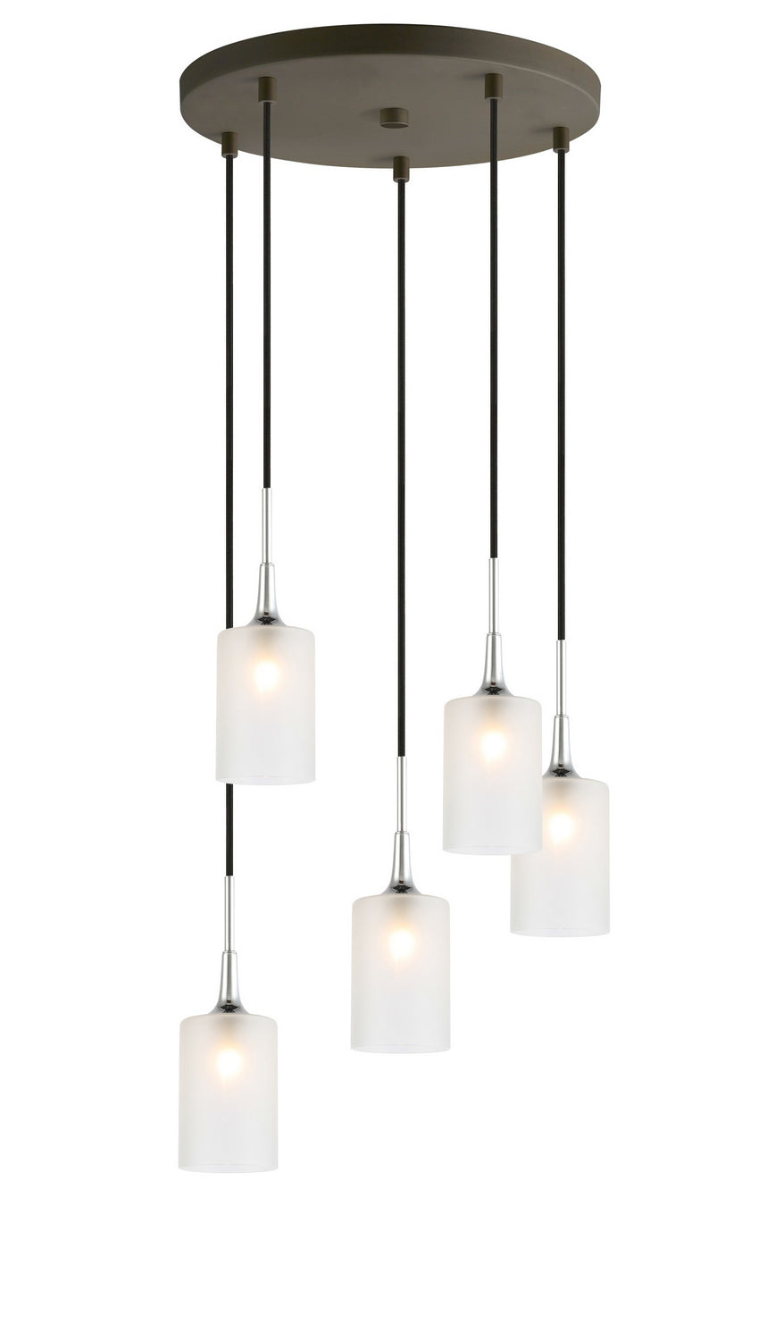 Woodbridge Chelsea 20925CHZ-C10455 Pendant Light - Chrome/ Bronze