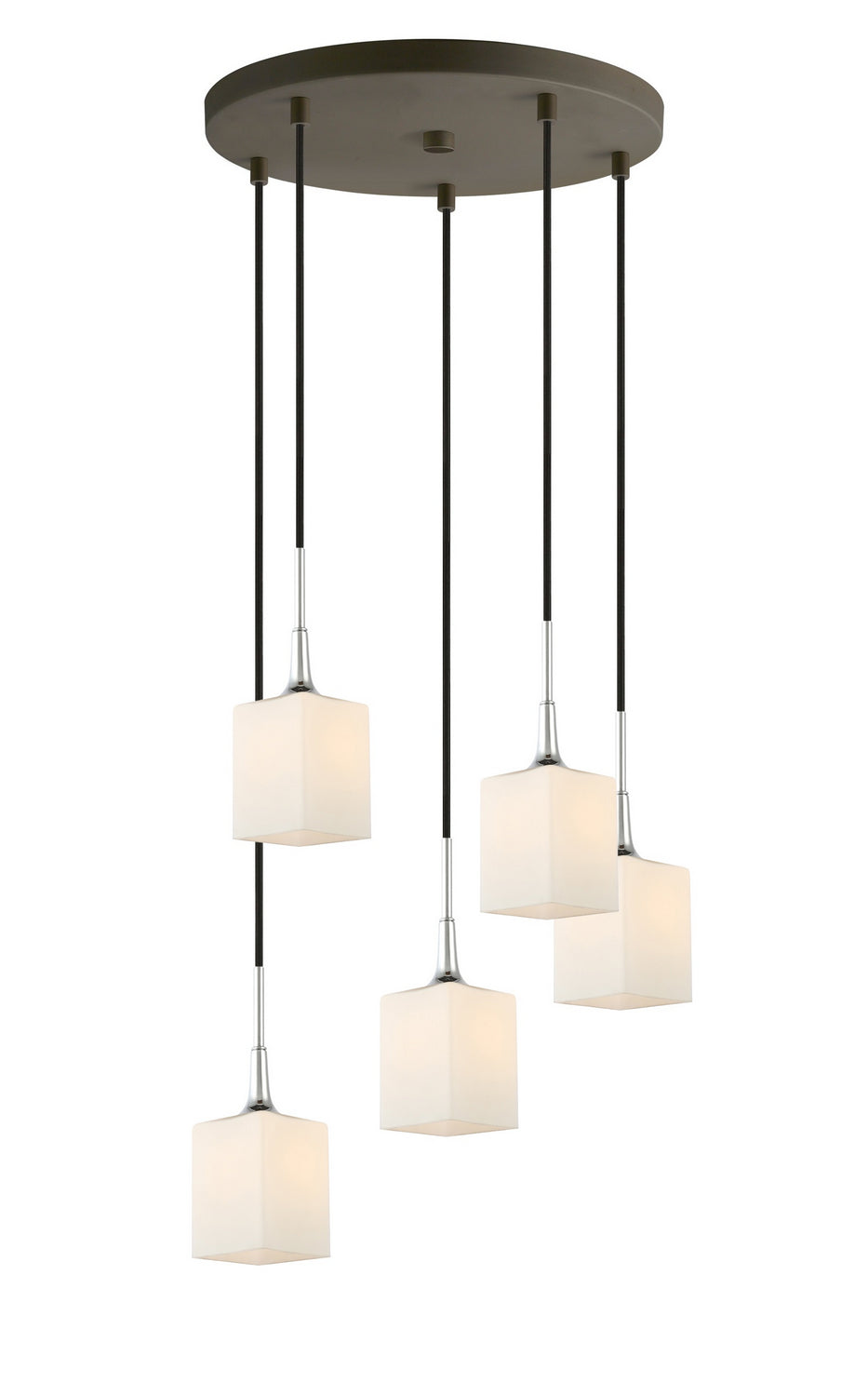 Woodbridge Chelsea 20925CHZ-C80401 Pendant Light - Chrome/ Bronze