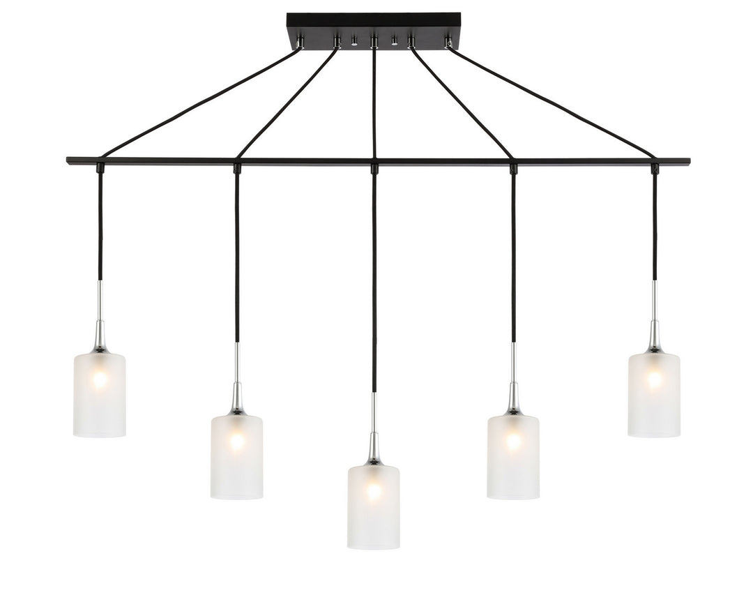 Woodbridge Chelsea 20929CHZ-C10455 Pendant Light - Chrome/ Bronze