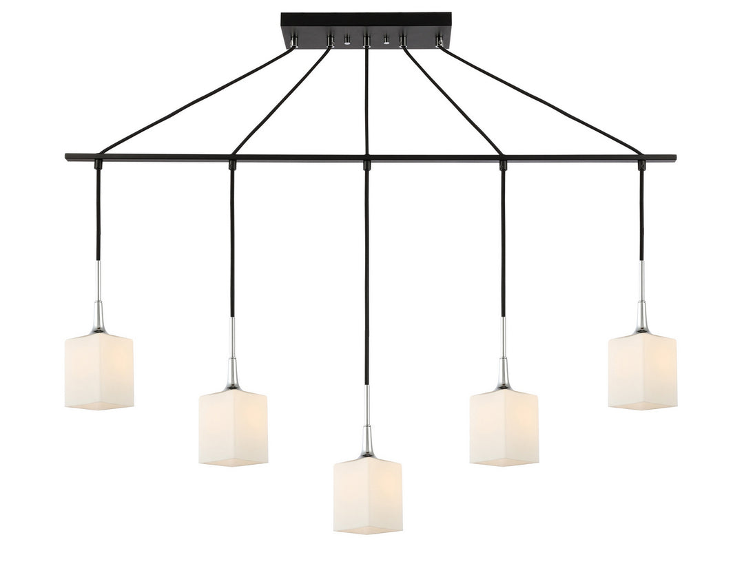 Woodbridge Chelsea 20929CHZ-C80401 Pendant Light - Chrome/ Bronze