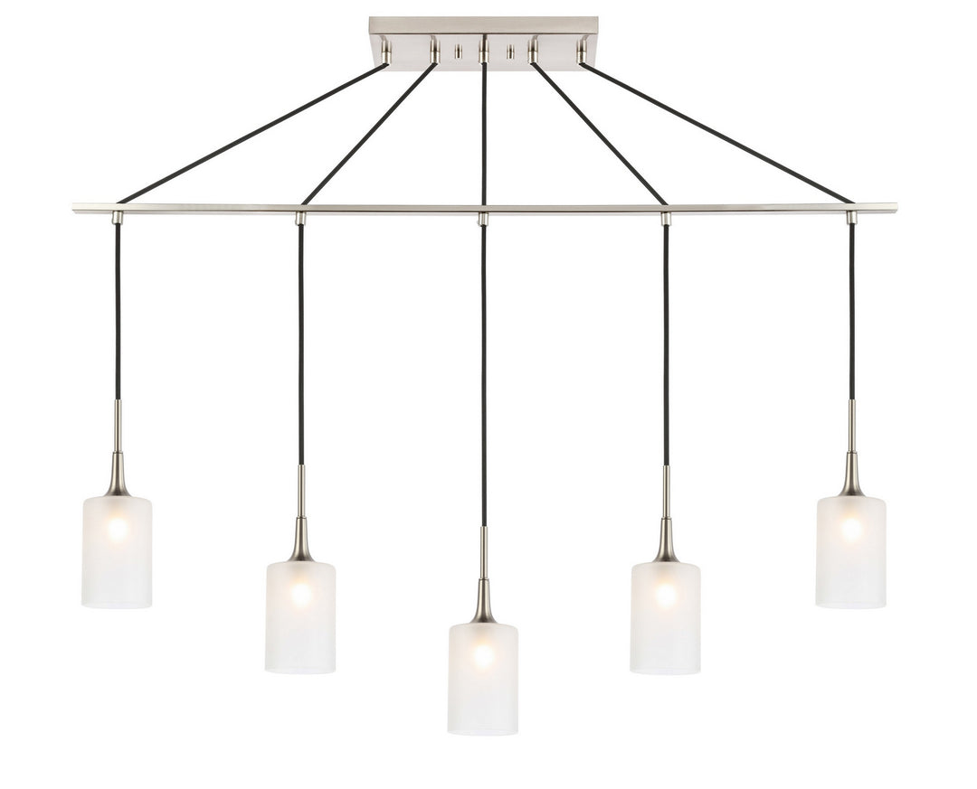 Woodbridge Chelsea 20929STN-C10455 Pendant Light - Nickel/ Nickel