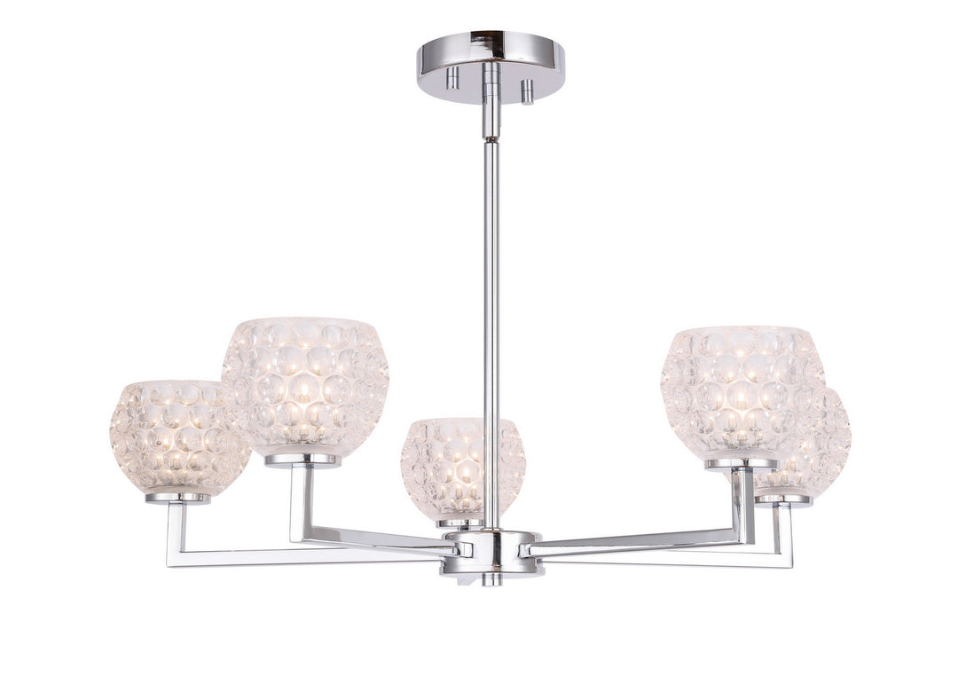 Woodbridge Elise 21015CHR-C00510 Chandelier Light - Chrome