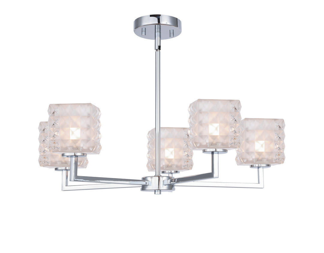 Woodbridge Elise 21015CHR-C80410 Chandelier Light - Chrome