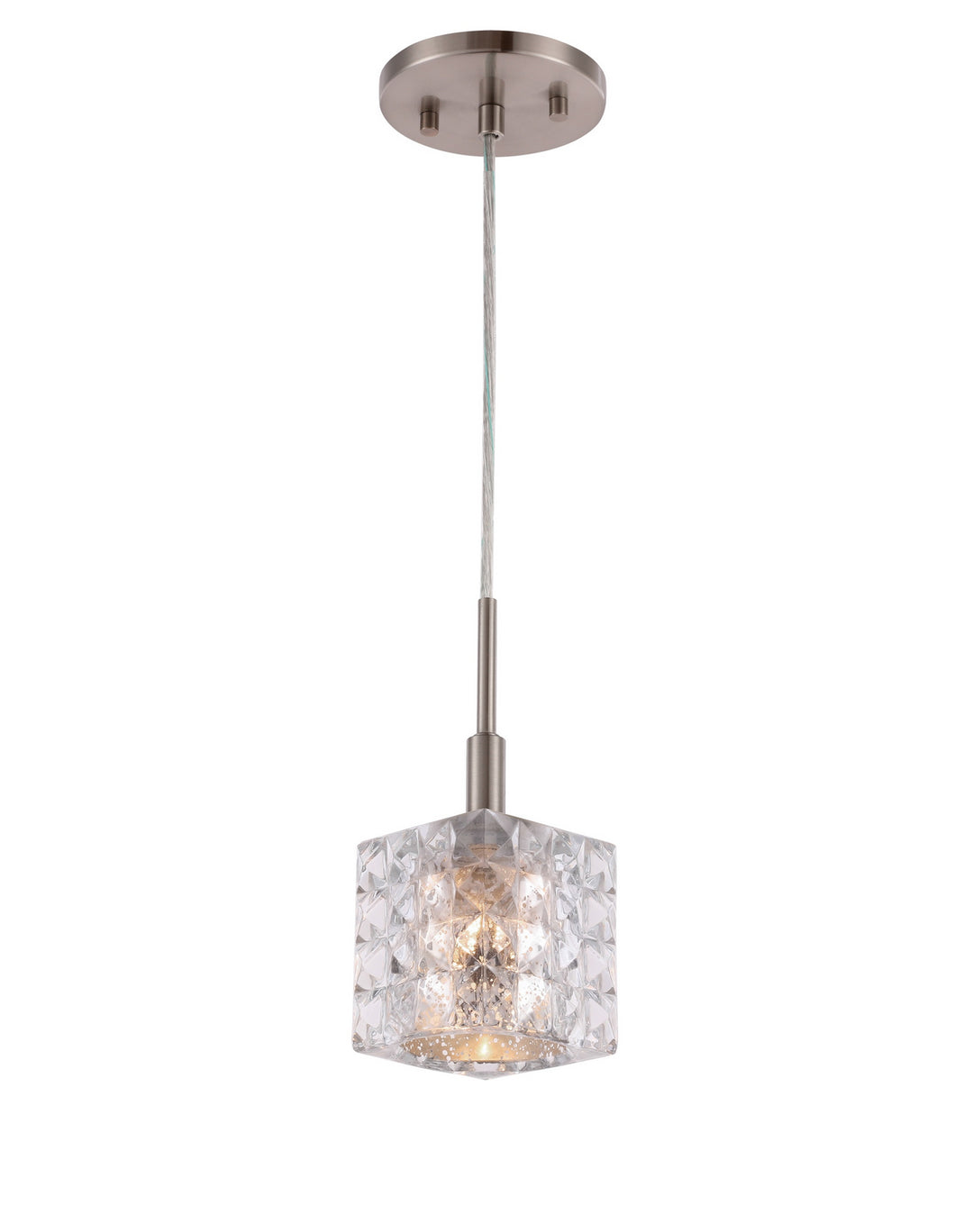 Woodbridge Elise 21023STN-C80414 Pendant Light - Nickel