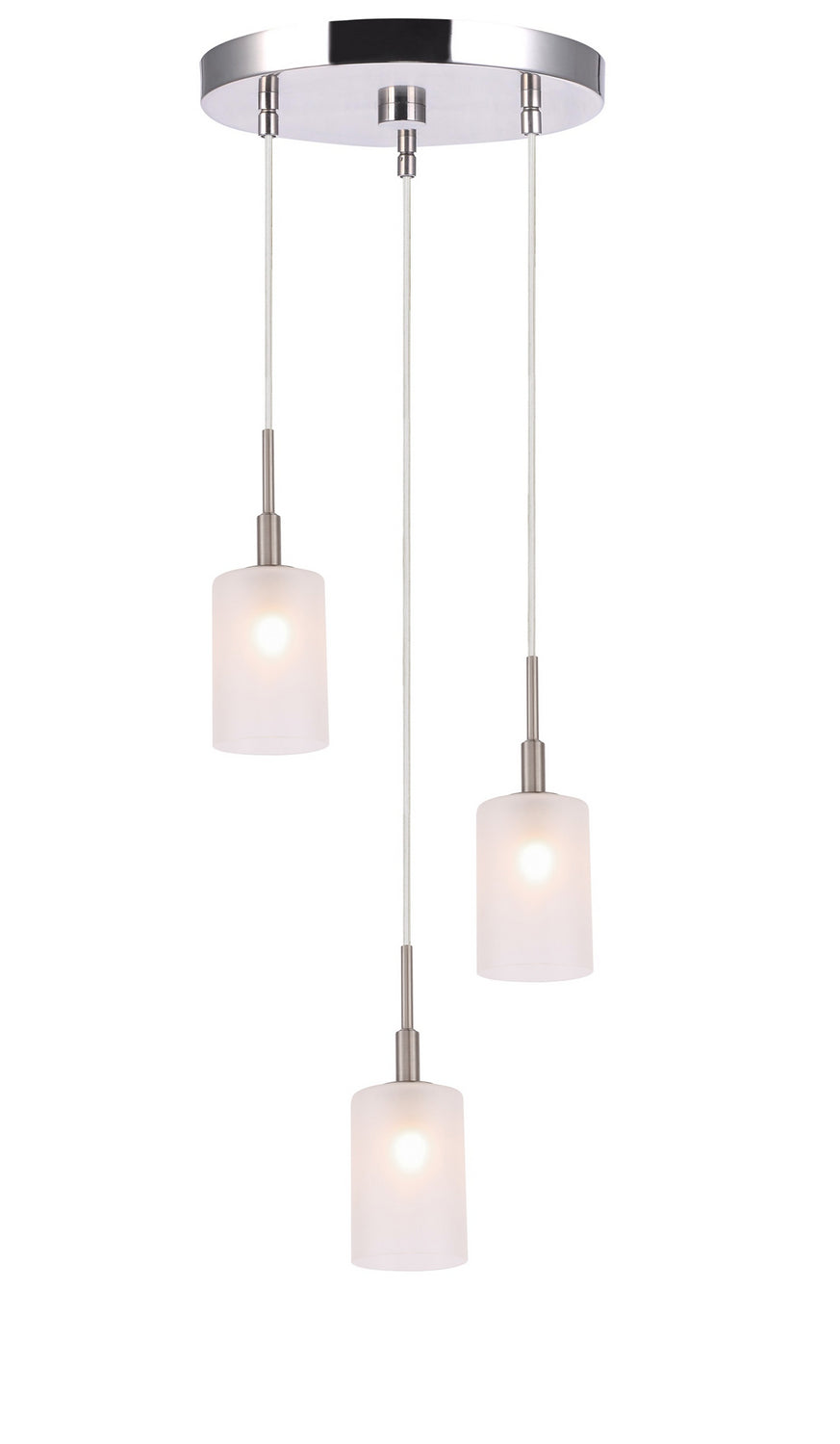 Woodbridge Elise 21024STN-C10455 Pendant Light - Nickel