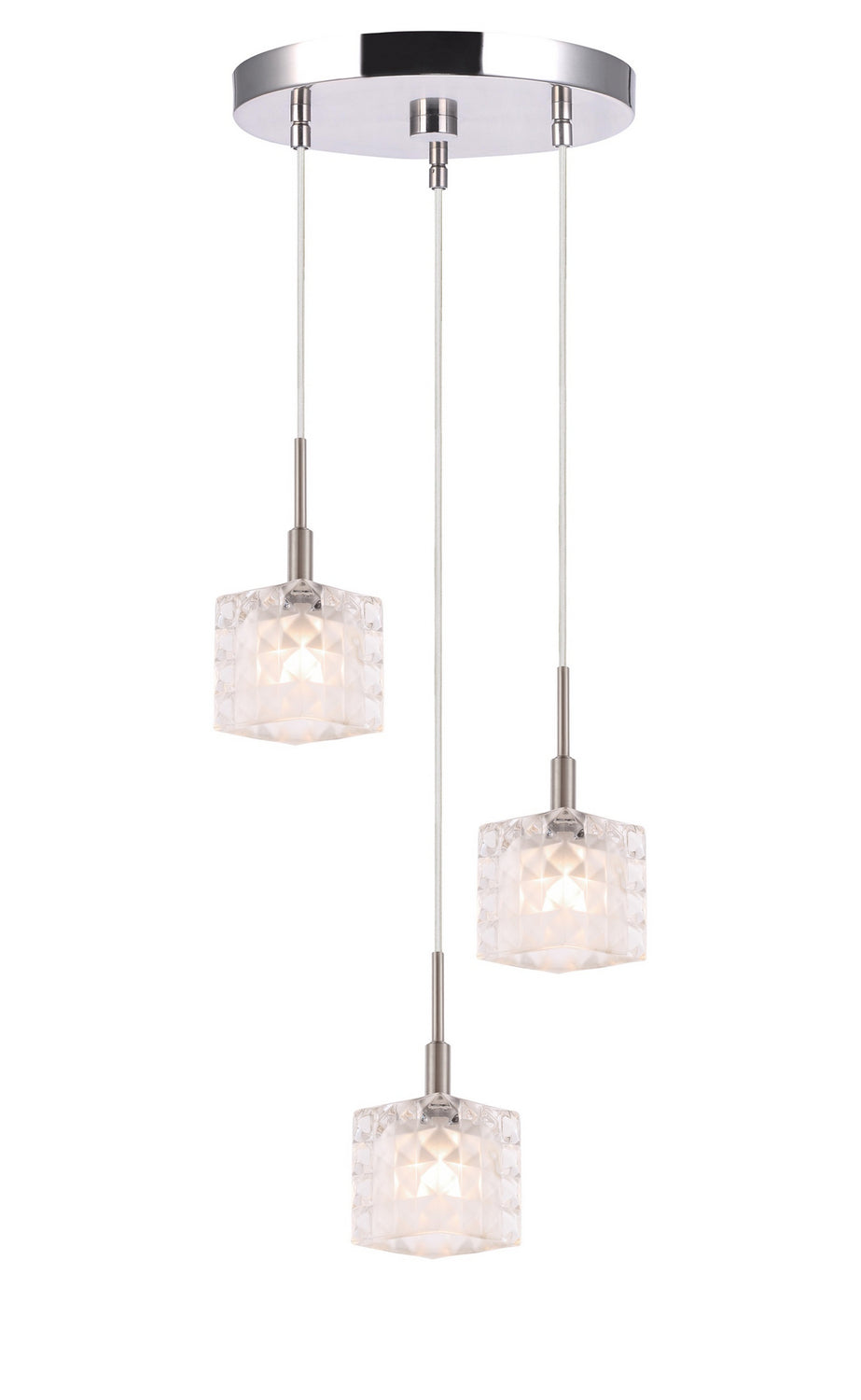 Woodbridge Elise 21024STN-C80410 Pendant Light - Nickel