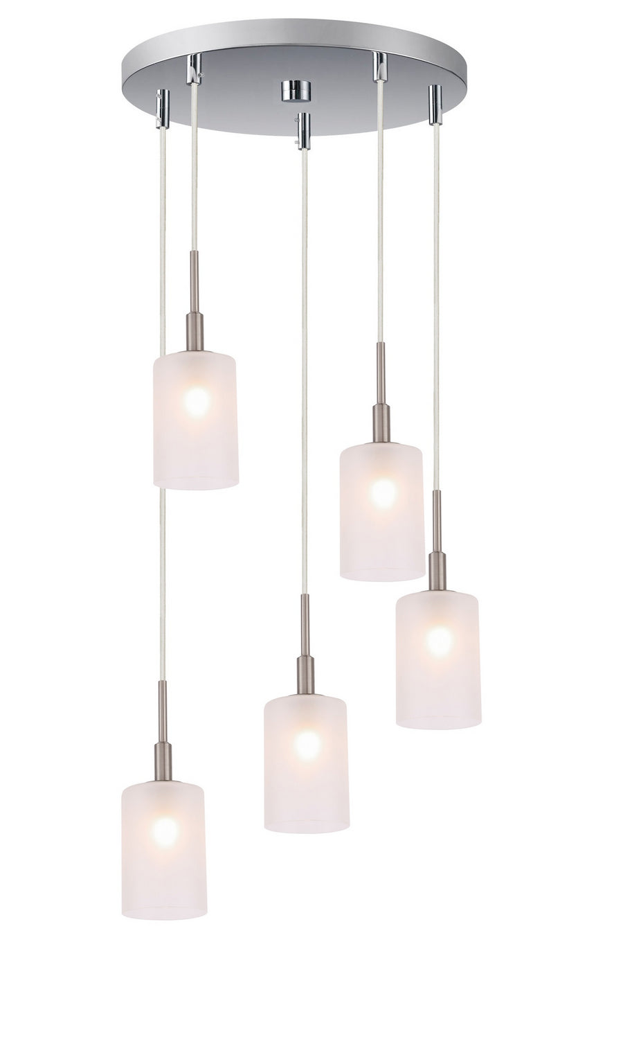 Woodbridge Elise 21025STN-C10455 Pendant Light - Nickel