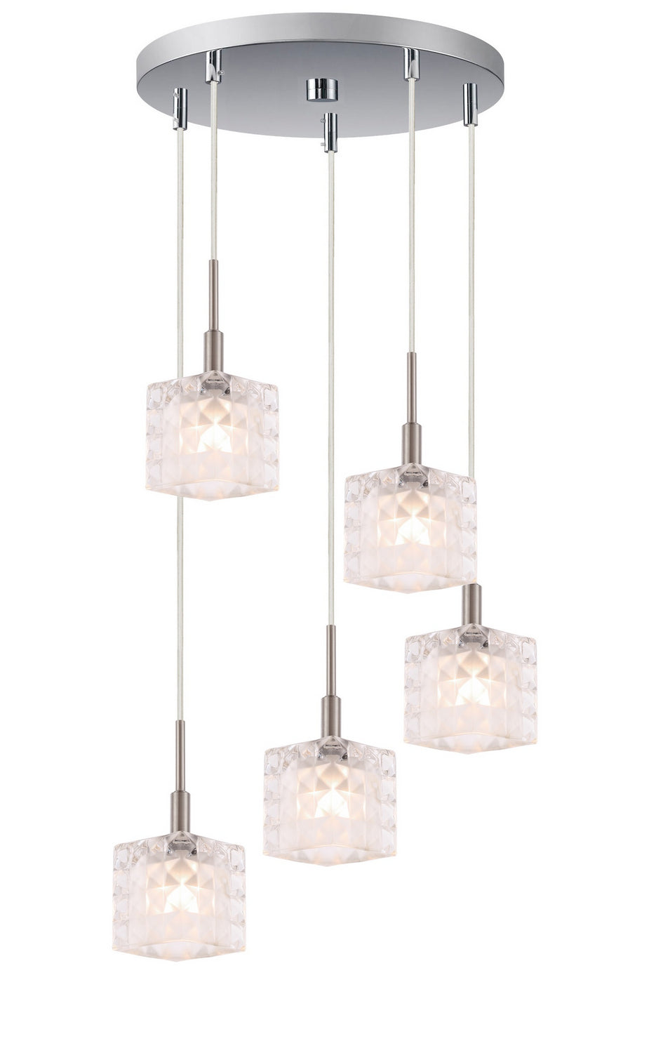 Woodbridge Elise 21025STN-C80410 Pendant Light - Nickel