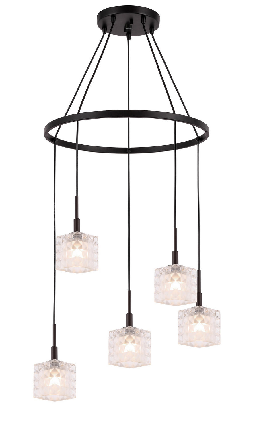 Woodbridge Elise 21028BRZ-C80410 Chandelier Light - Bronze/ Bronze