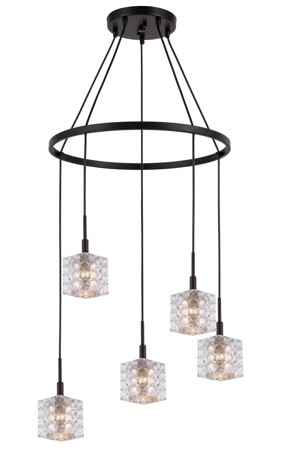 Woodbridge Elise 21028BRZ-C80414 Chandelier Light - Bronze/ Bronze