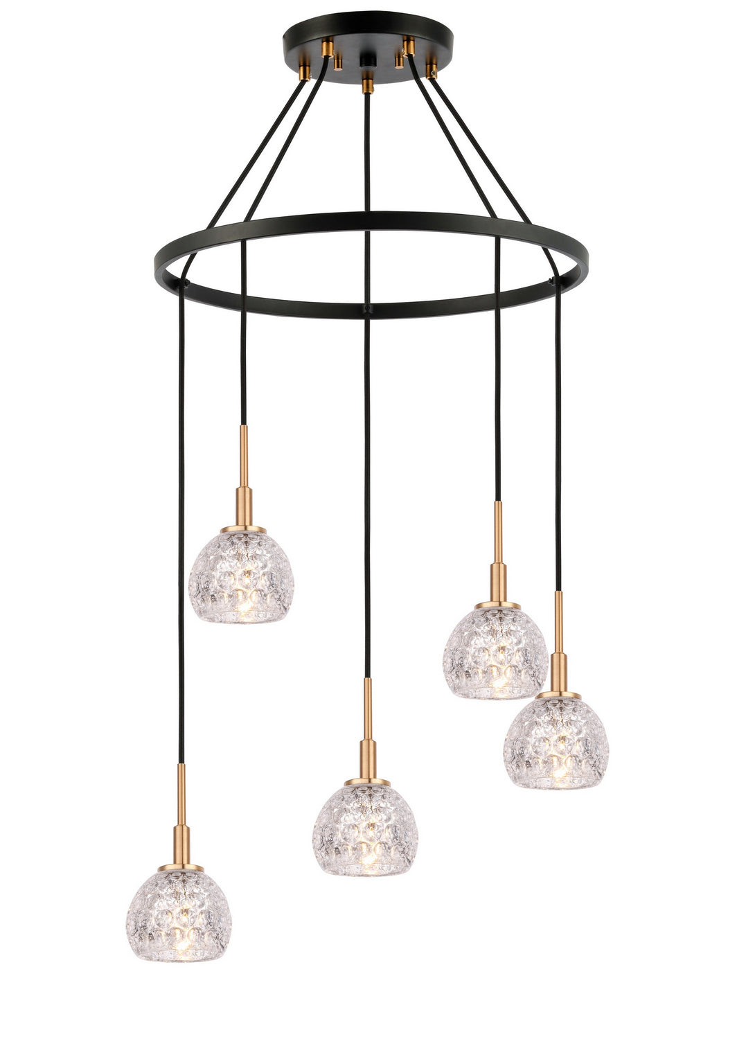 Woodbridge Elise 21028CBZ-C00514 Chandelier Light - Brass/ Bronze