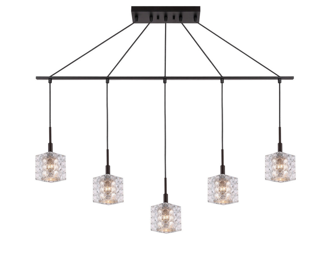 Woodbridge Elise 21029BRZ-C80414 Pendant Light - Bronze/ Bronze