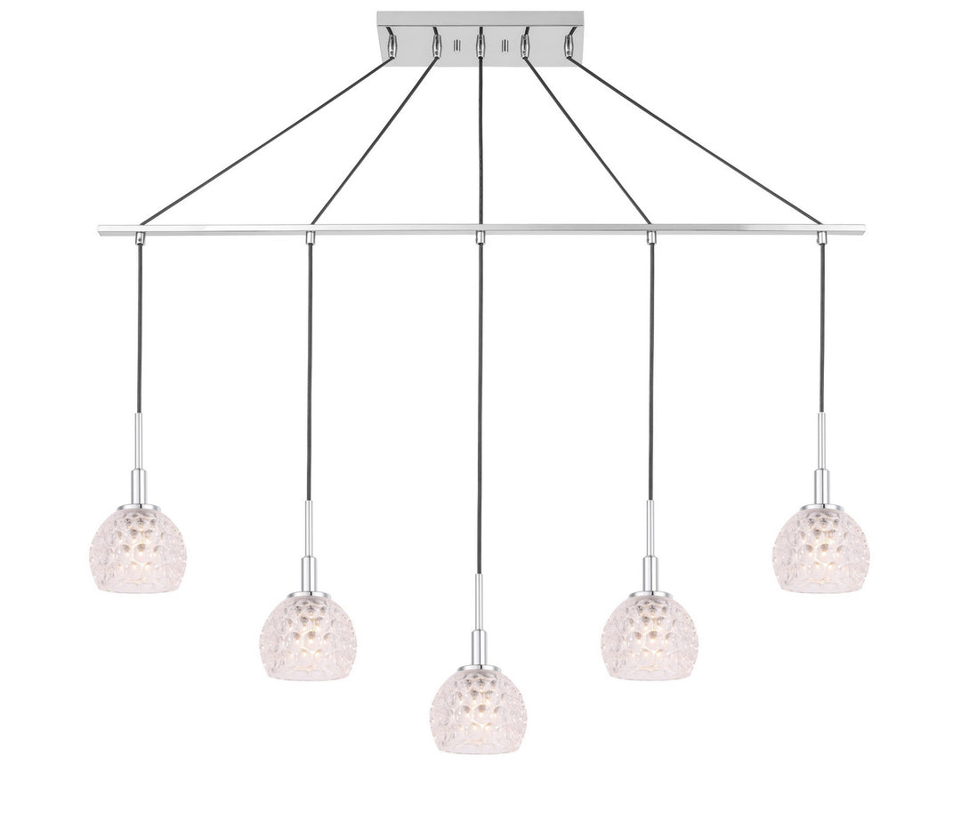 Woodbridge Elise 21029CHR-C00510 Pendant Light - Chrome/ Chrome