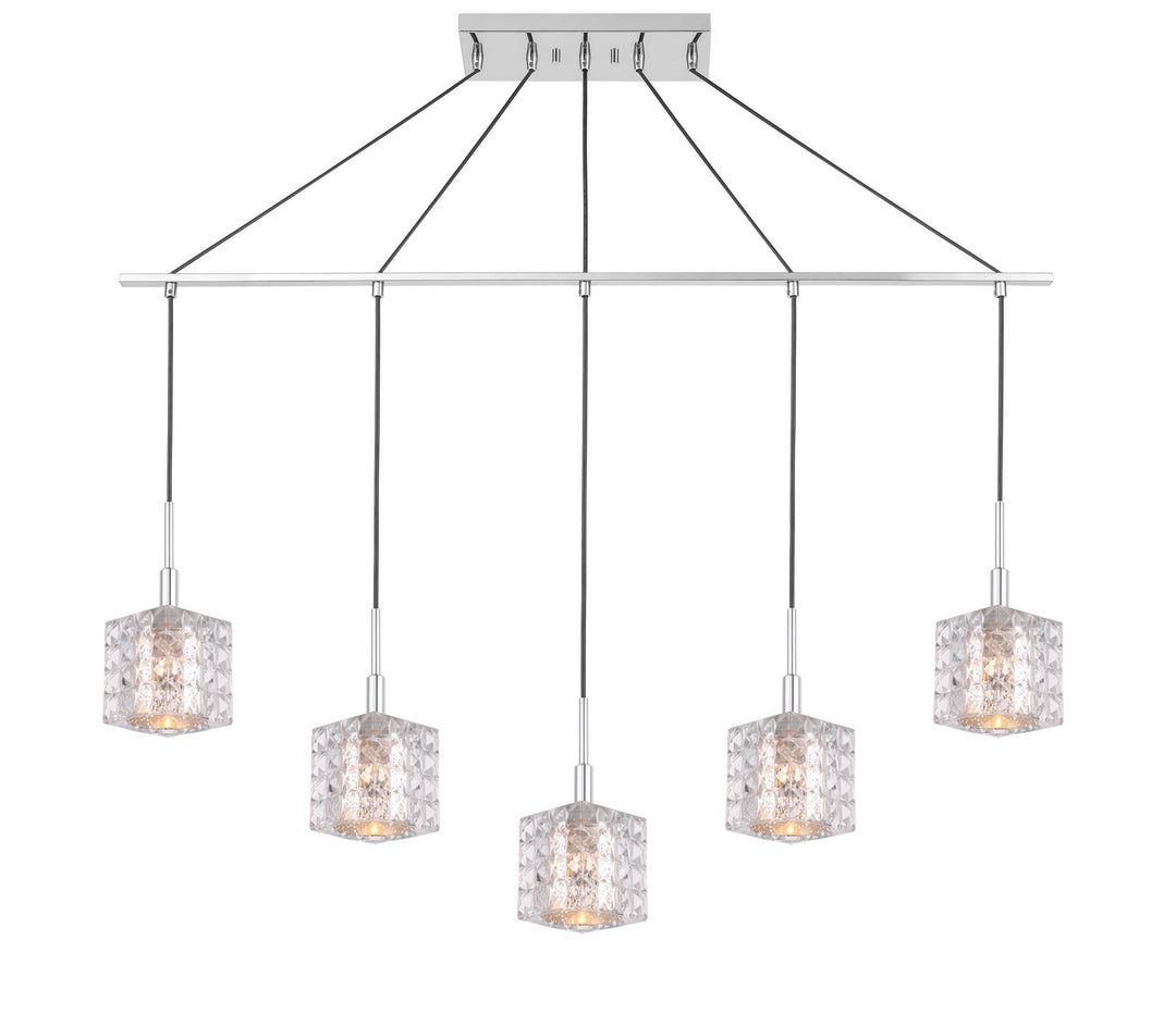 Woodbridge Elise 21029CHR-C80414 Pendant Light - Chrome/ Chrome