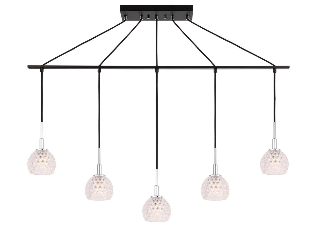 Woodbridge Elise 21029CHZ-C00510 Pendant Light - Chrome/ Bronze