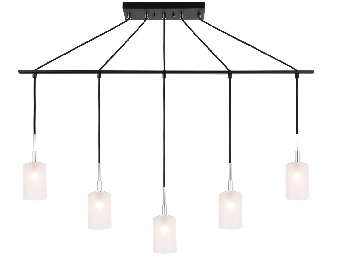 Woodbridge Elise 21029CHZ-C10455 Pendant Light - Chrome/ Bronze