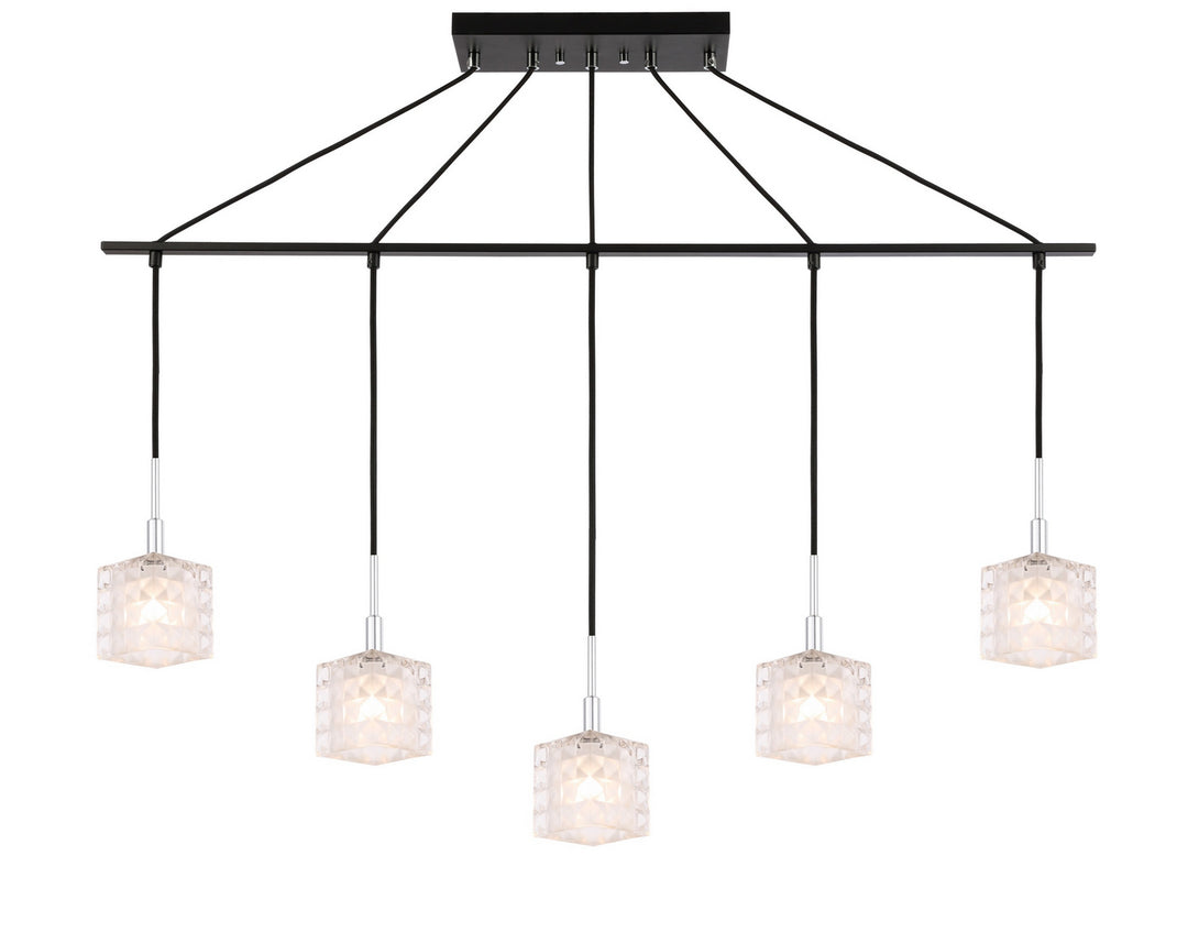 Woodbridge Elise 21029CHZ-C80410 Pendant Light - Chrome/ Bronze