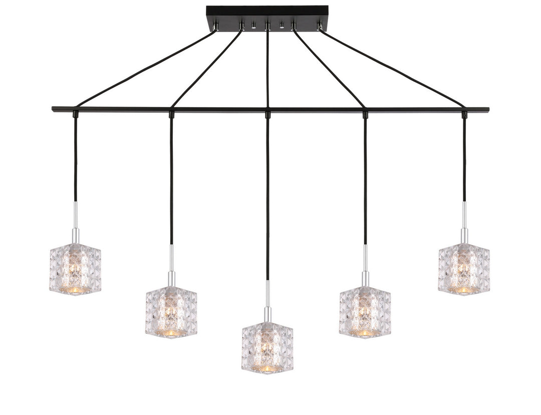 Woodbridge Elise 21029CHZ-C80414 Pendant Light - Chrome/ Bronze