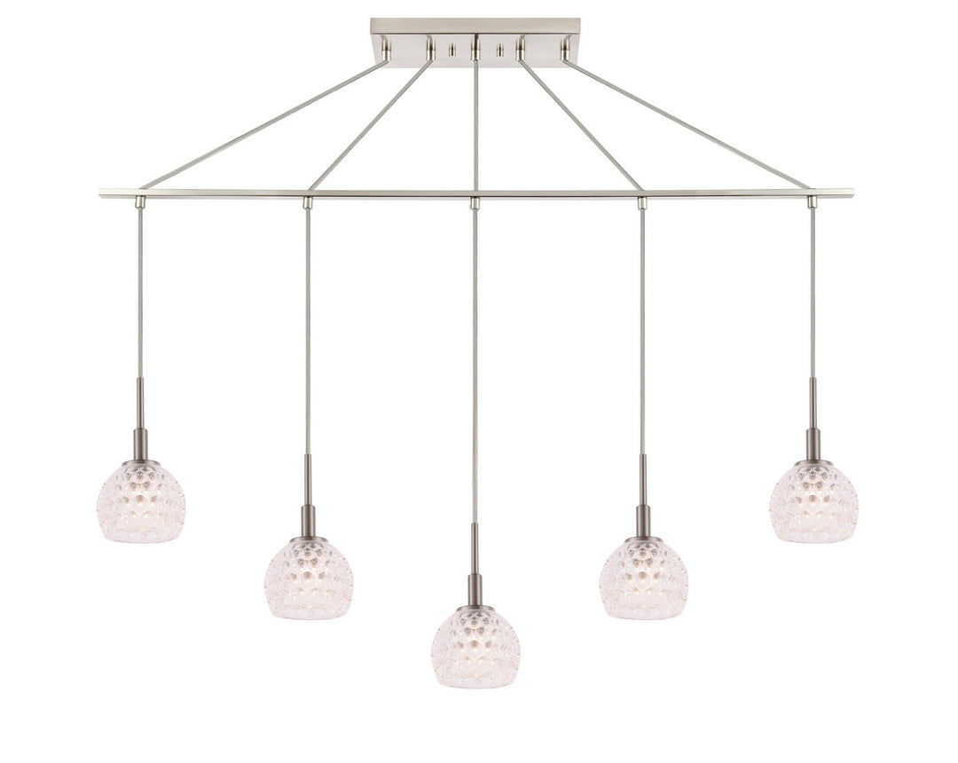 Woodbridge Elise 21029STN-C00510 Pendant Light - Nickel/ Nickel