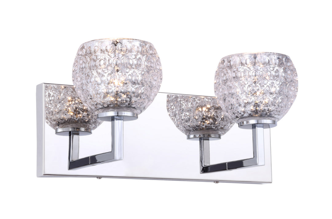Woodbridge Elise 21052CHR-C00514 Bath Vanity Light 14 in. wide - Chrome