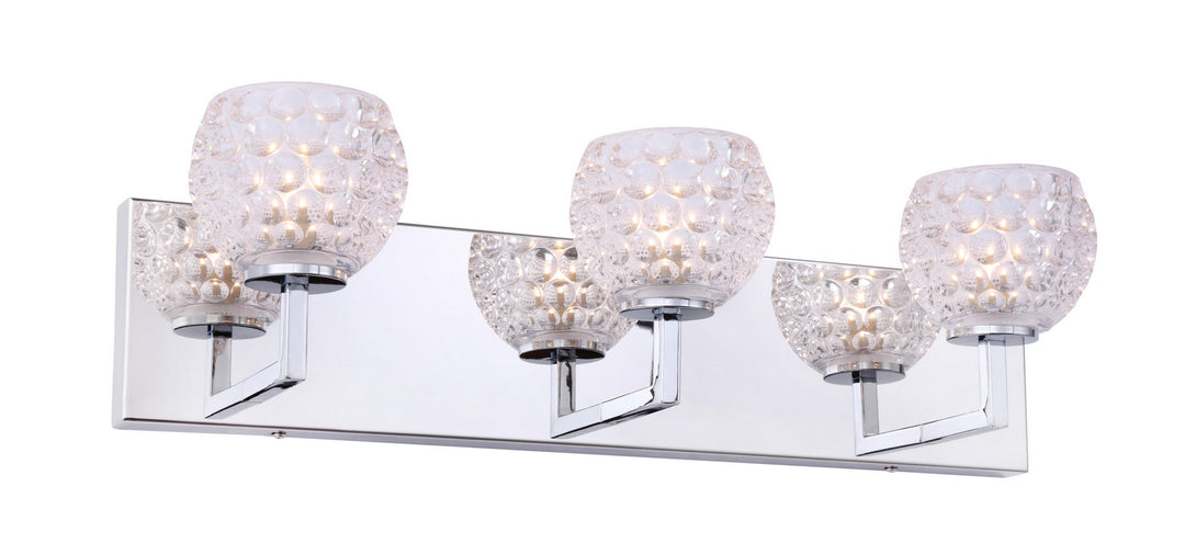 Woodbridge Elise 21053CHR-C00510 Bath Vanity Light 22 in. wide - Chrome