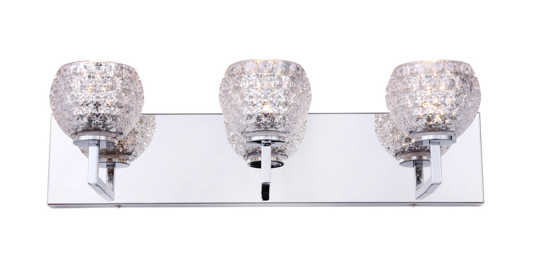 Woodbridge Elise 21053CHR-C00514 Bath Vanity Light 22 in. wide - Chrome
