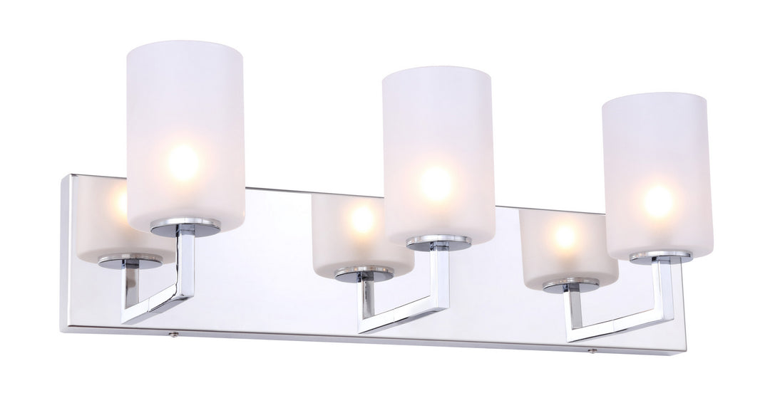 Woodbridge Elise 21053CHR-C10455 Bath Vanity Light 22 in. wide - Chrome
