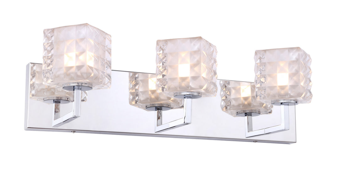 Woodbridge Elise 21053CHR-C80410 Bath Vanity Light 22 in. wide - Chrome