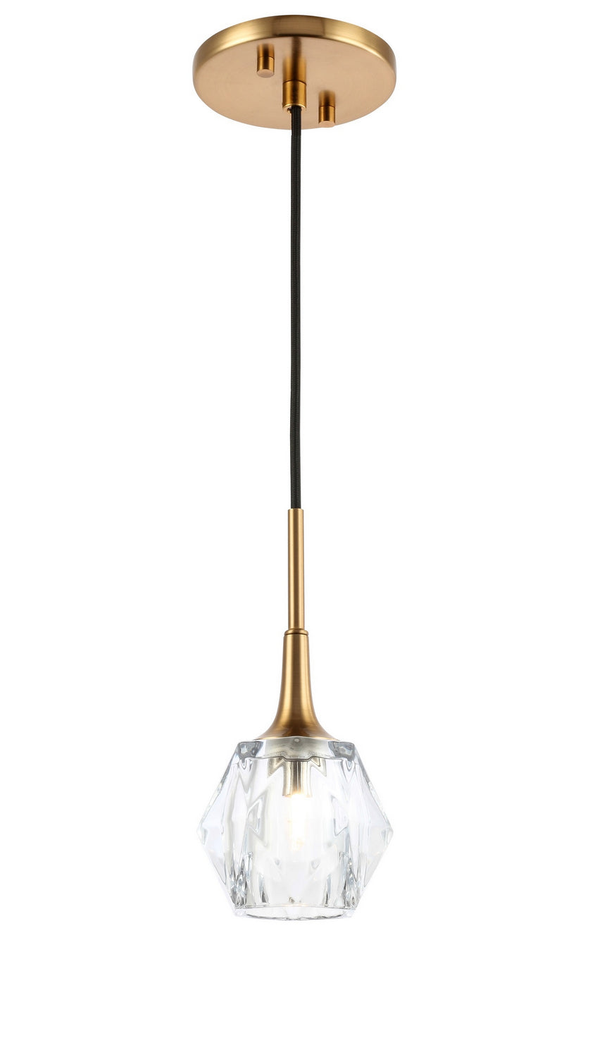 Woodbridge Regent Park 21123CBR-C30410 Pendant Light - Brass