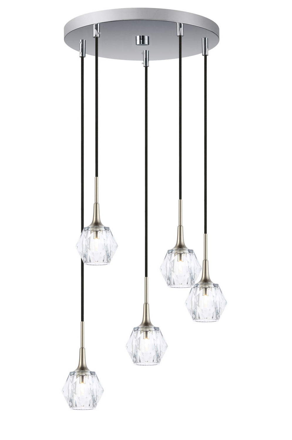 Woodbridge Regent Park 21125STN-C30410 Pendant Light - Nickel