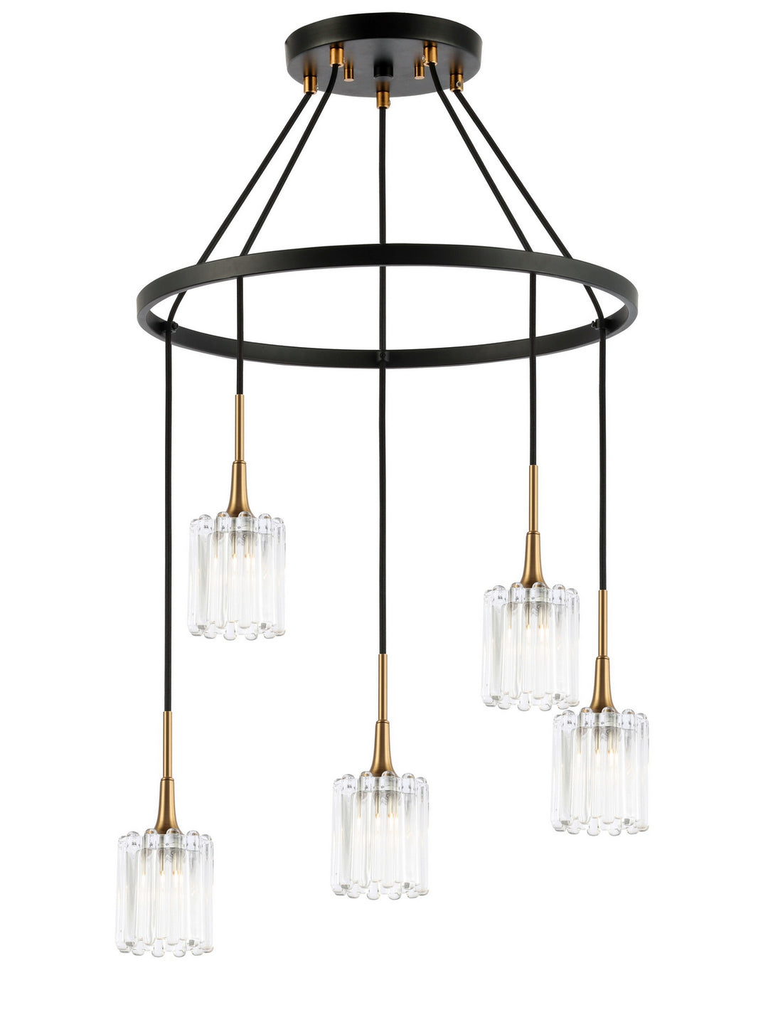 Woodbridge Regent Park 21128CBZ-C10490 Chandelier Light - Brass/ Bronze