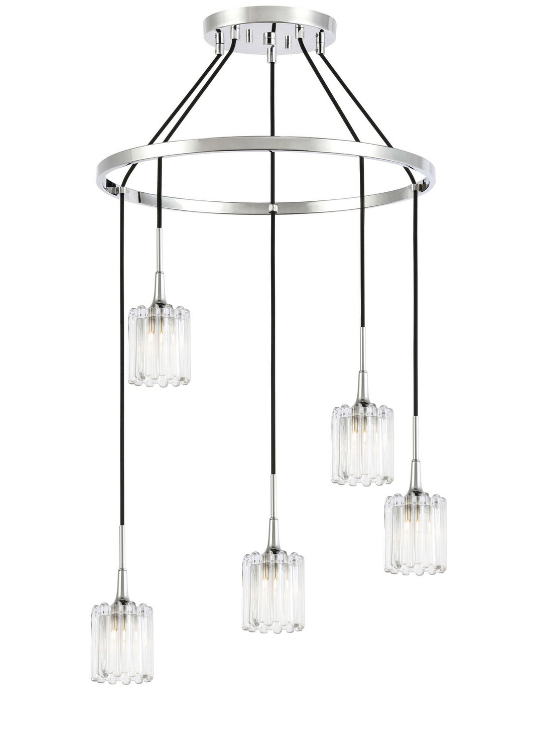 Woodbridge Regent Park 21128CHR-C10490 Chandelier Light - Chrome/ Chrome