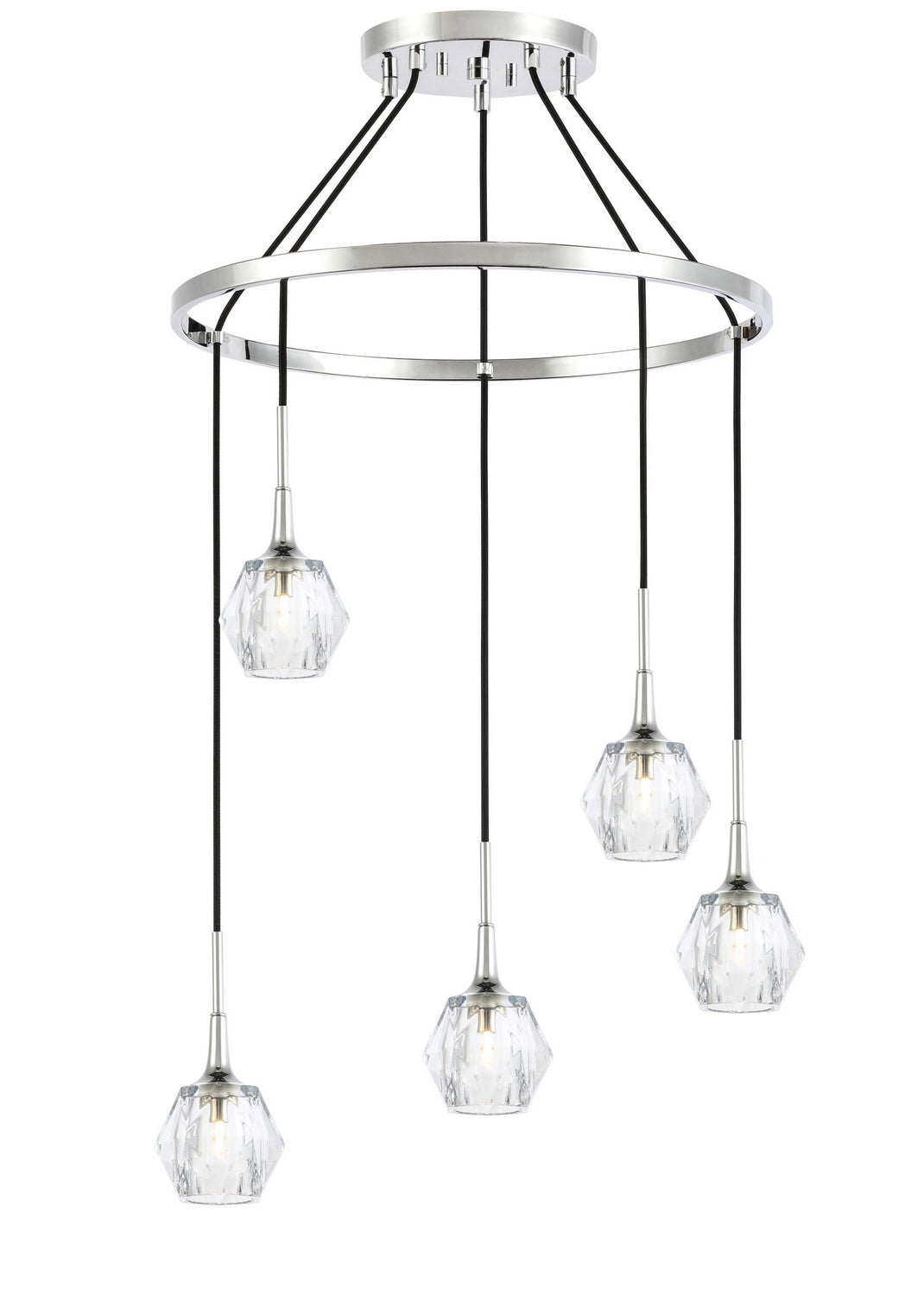 Woodbridge Regent Park 21128CHR-C30410 Chandelier Light - Chrome/ Chrome