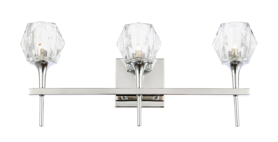 Woodbridge Regent Park 21153CHR-C30410 Bath Vanity Light 21 in. wide - Chrome