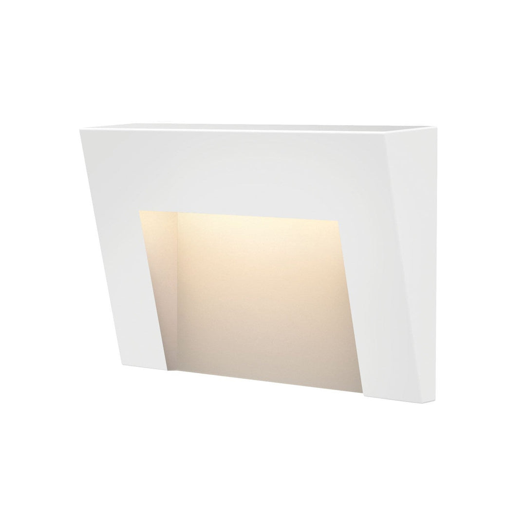 Hinkley Lighting 1553SW Modern Taper Deck Sconce Landscape Light Satin White