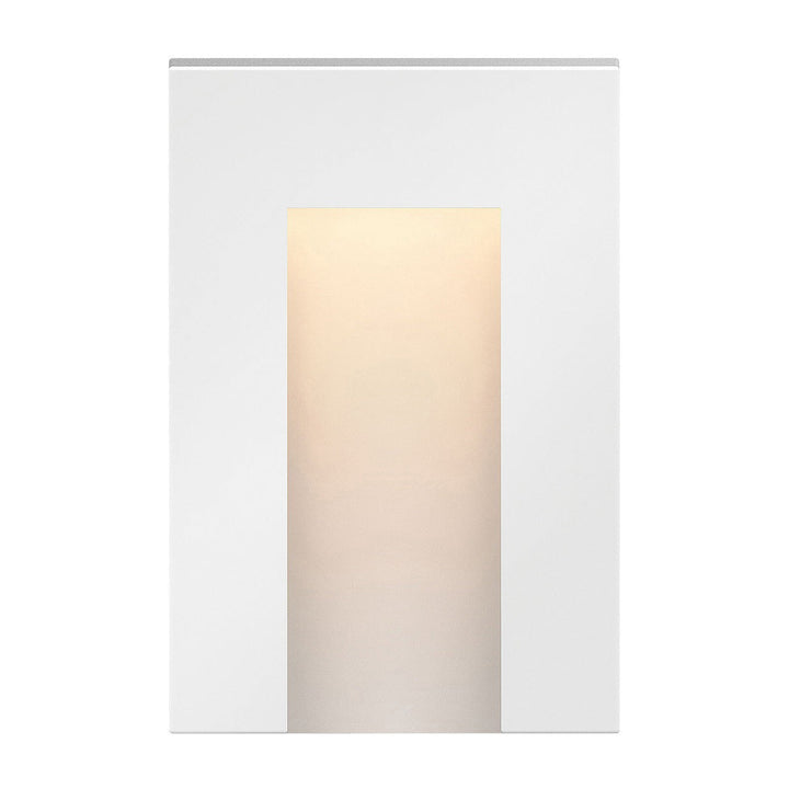 Hinkley Lighting 1556SW Modern Taper Deck Sconce Landscape Light Satin White