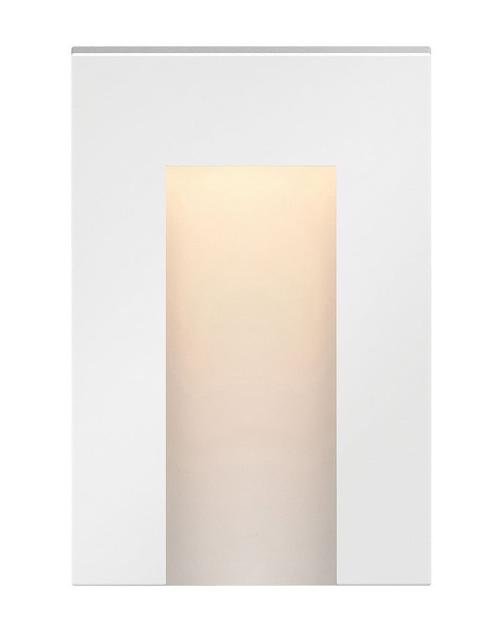 Hinkley Lighting 1556SW Modern Taper Deck Sconce Landscape Light Satin White