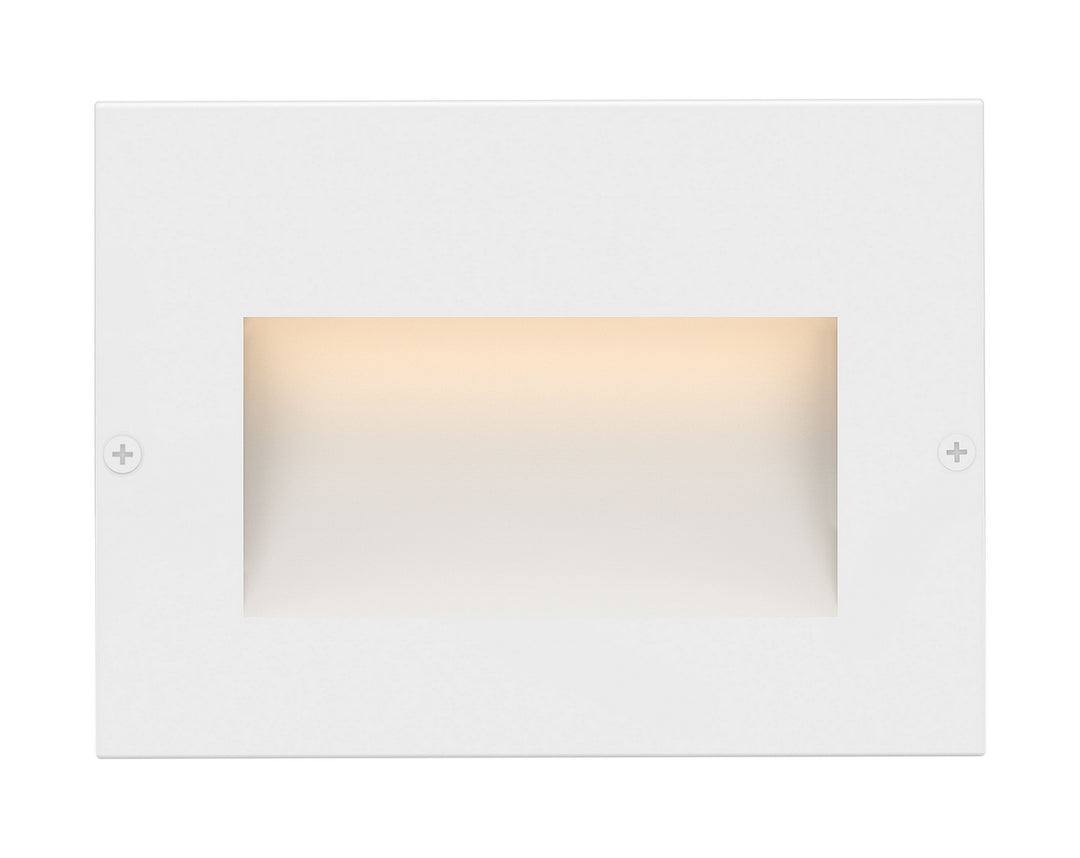 Hinkley Lighting 1563SW Modern Taper Step 12V Landscape Light Satin White