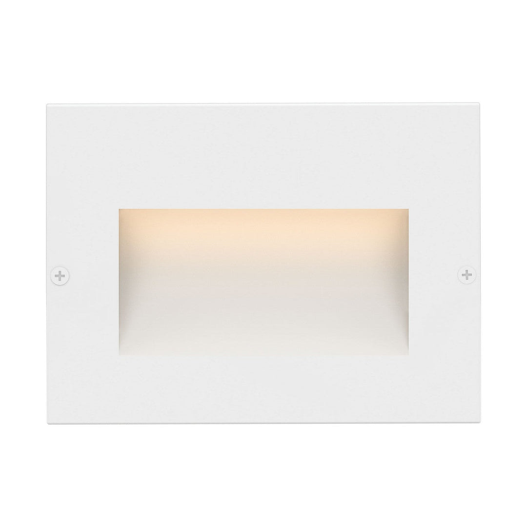 Hinkley Lighting 1563SW Modern Taper Step 12V Landscape Light Satin White