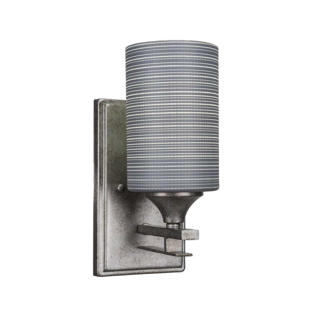 Toltec Uptowne 131-as-4062 Wall Sconce Light - Aged Silver