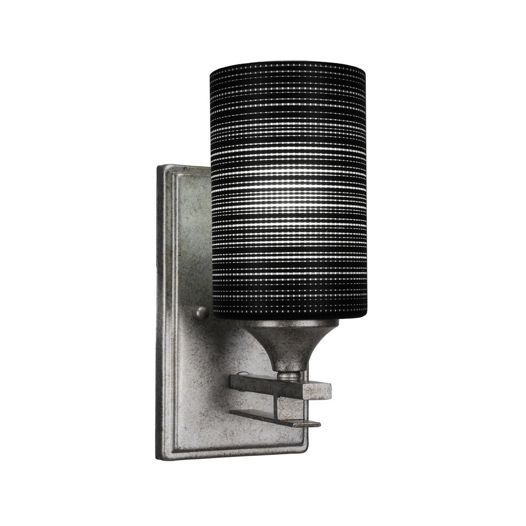 Toltec Uptowne 131-as-4069 Wall Sconce Light - Aged Silver