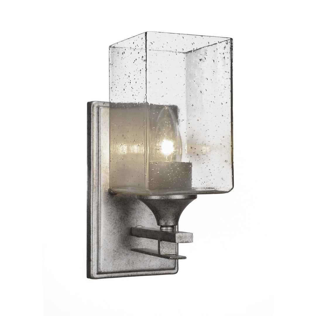 Toltec Uptowne 131-as-530 Wall Sconce Light - Aged Silver