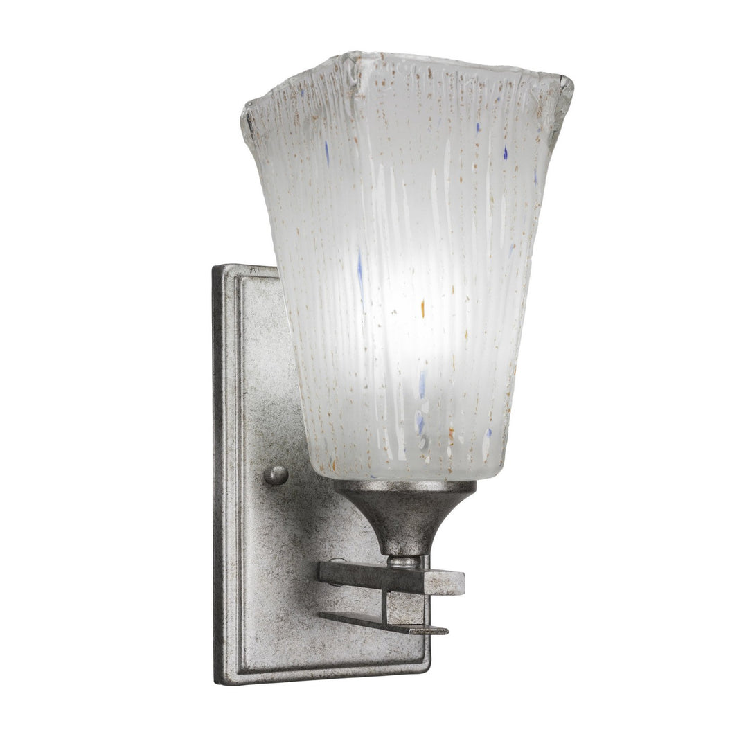 Toltec Uptowne 131-as-631 Wall Sconce Light - Aged Silver