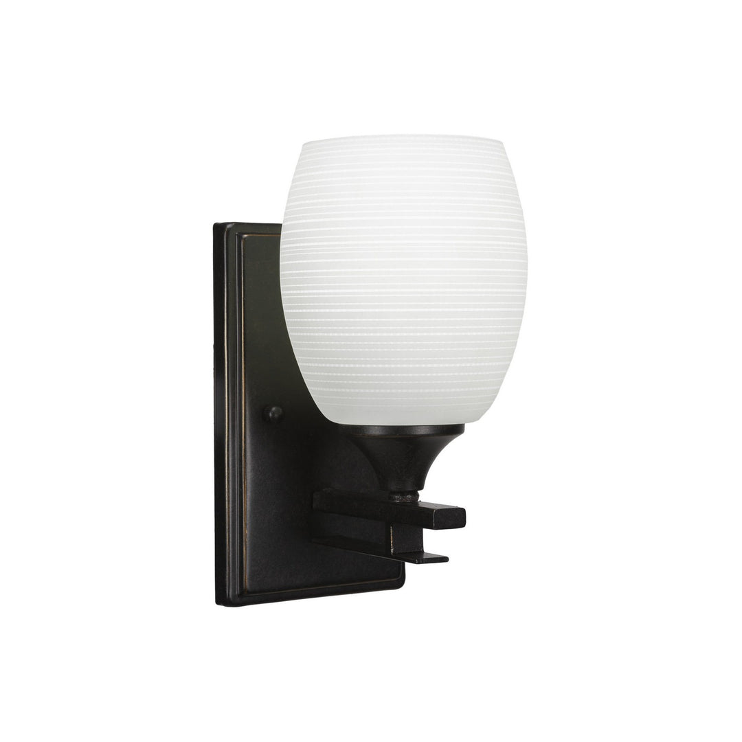 Toltec Uptowne 131-dg-4021 Wall Sconce Light - Dark Granite