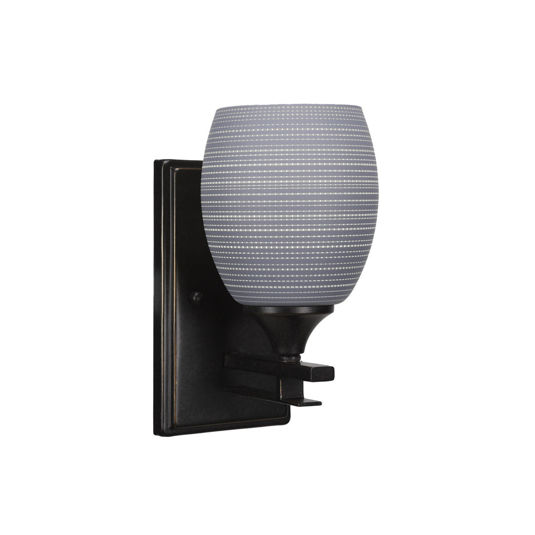 Toltec Uptowne 131-dg-4022 Wall Sconce Light - Dark Granite