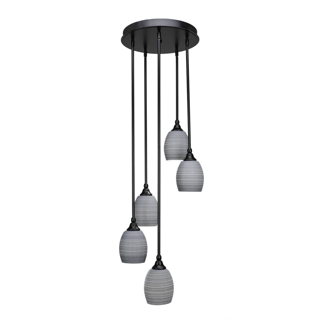 Toltec Empire 2145-mb-4022 Pendant Light - Matte Black