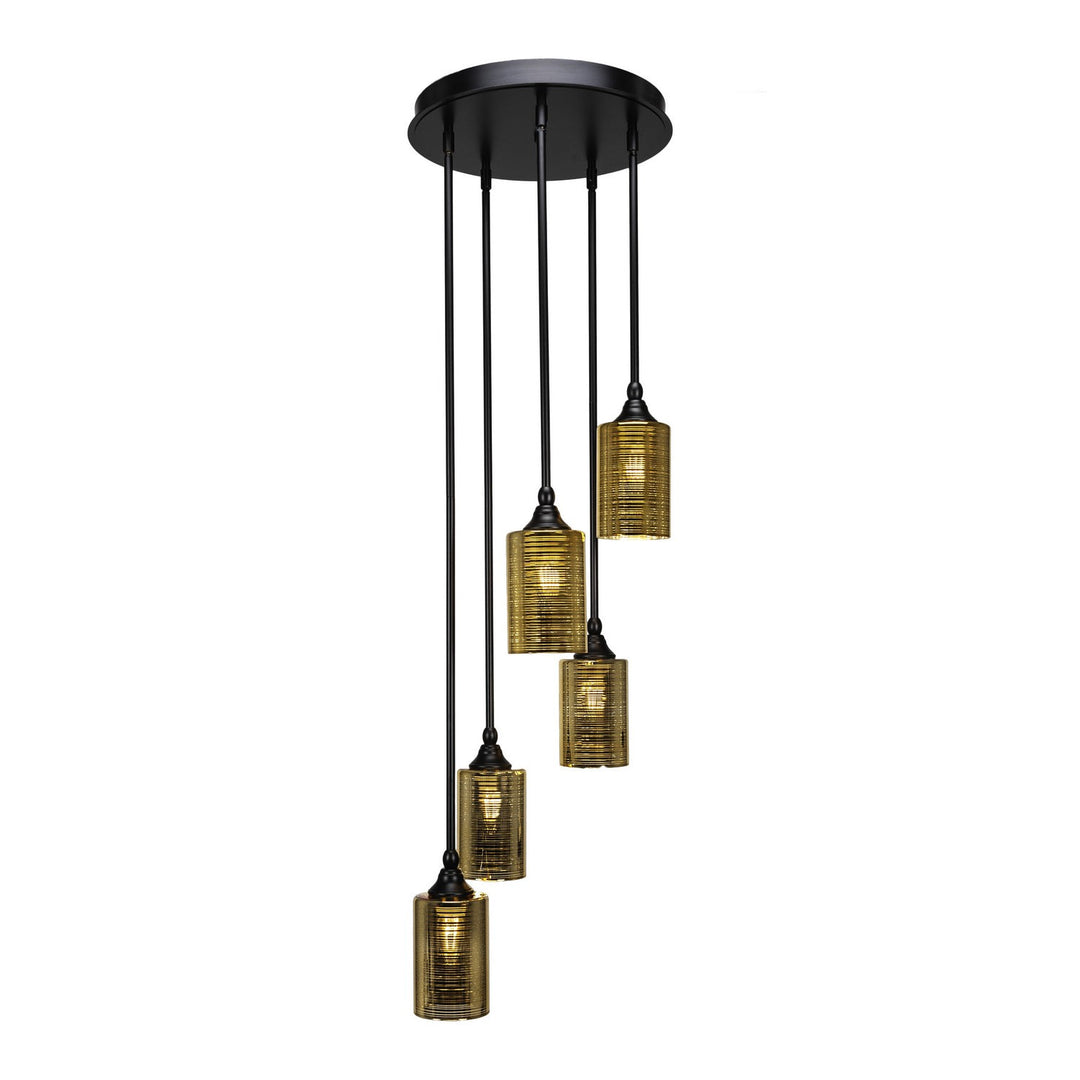 Toltec Empire 2145-mb-6400 Pendant Light - Matte Black
