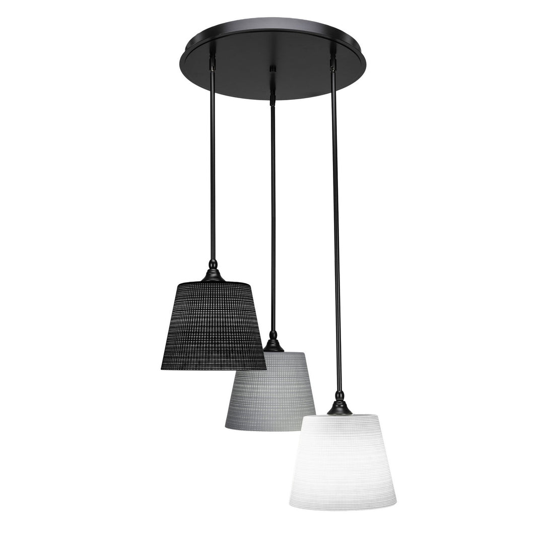 Toltec Empire 2183-mb-4081-4082-4089 Pendant Light - Matte Black