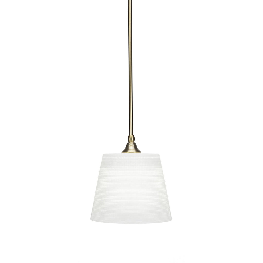 Toltec Stem 23-nab-4081 Pendant Light - New Age Brass
