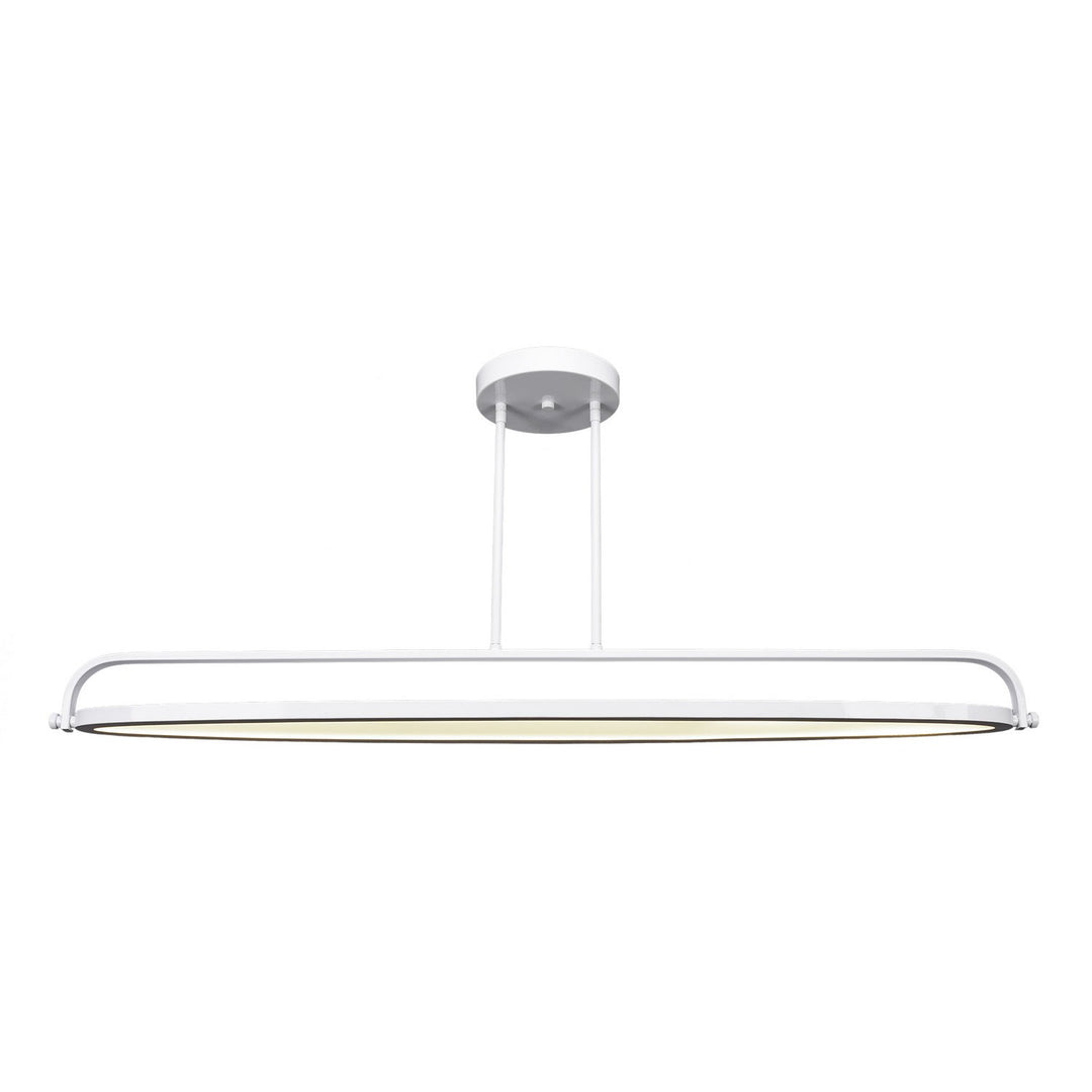 Toltec Elliptic 4148-wh Pendant Light - White